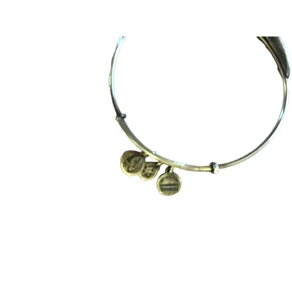 Alex and Ani Quil Feather Wrap Cuff Bracelet